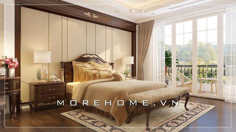 Thiết kế nội thất phòng ngủ sang trọng